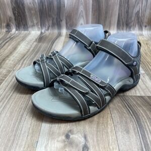 TEVA Tirra Strappy Sandals Womens 9.5 Hiking Outdoor Trail Water Shoe Brown